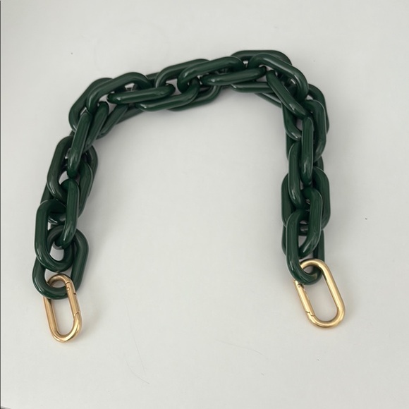 Clare V Shortie Strap 
Fern Resin - Picture 3 of 3